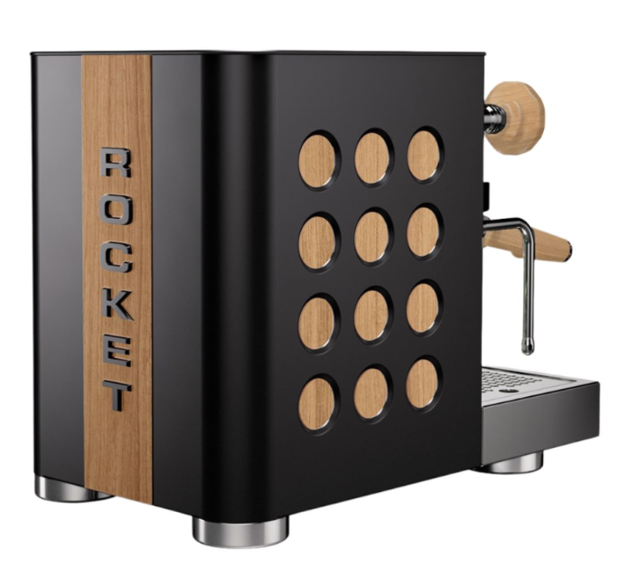 Rocket Appartamento TCA Black/Wood – Espressomaschine für Zuhause | Kaphiy GmbH