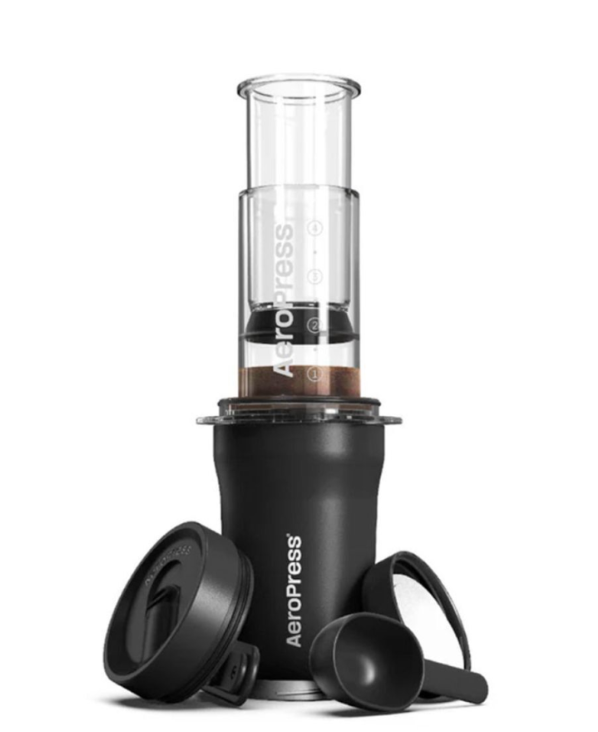 AeroPress Go Plus Travel System - Black | Kaphiy GmbH